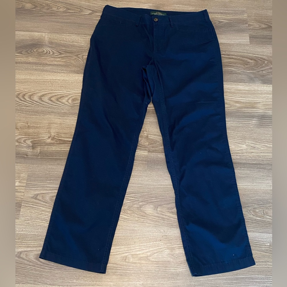 Lauren Ralph Lauren Navy Lightweight Chino Pants Women’s size 8 Straight Leg
